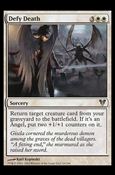 Magic the Gathering: Avacyn Restored (Base Set) card 16 Defy Death