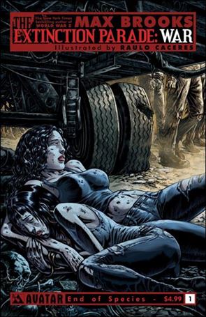 Extinction Parade: War issue 1-C End of Species Cover