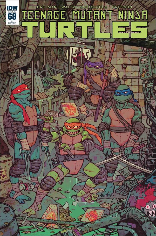 Teenage Mutant Ninja Turtles (2011) issue 68-C Jakub Rebelka 1:10 Cover