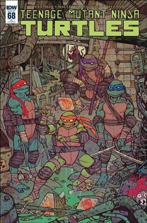 Teenage Mutant Ninja Turtles (2011) issue 68-C Jakub Rebelka 1:10 Cover