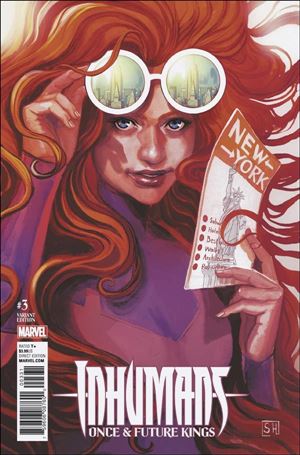 Inhumans: Once and Future Kings issue 3-C Stephanie Hans 1:25 Cover