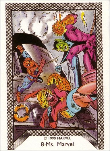 Spider-Man Team-Up (Base Set)   card 8 Ms. Marvel