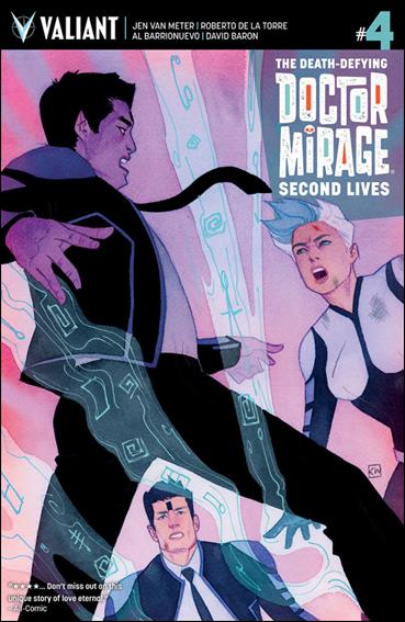 Death-Defying Doctor Mirage: Second Lives issue 4-B Kevin Wada Cover