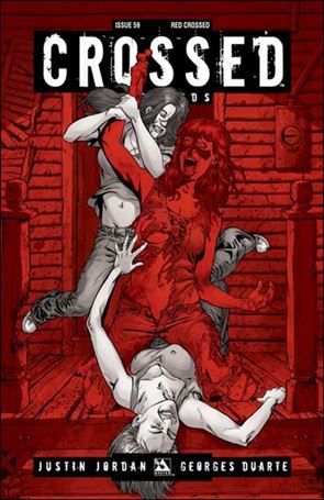 Crossed: Badlands issue 59-E Red Crossed Cover