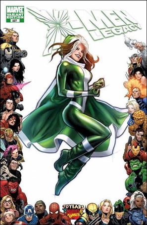 X-Men Legacy (2008) issue 227-B Greg Land 1:10 70th Frame Cover