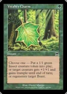 Magic the Gathering: Onslaught (Base Set) card 296 Vitality Charm