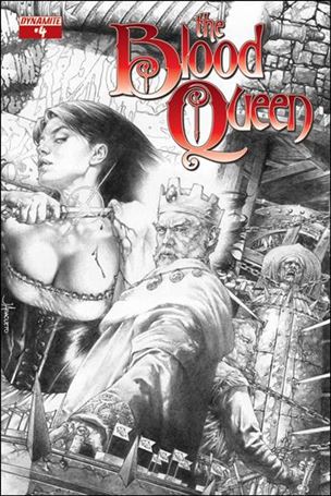 Blood Queen issue 4-D Jay Anacleto 1:25 Black & White Cover