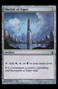 Magic the Gathering: Archenemy (Base Set) card 113 Obelisk of Esper