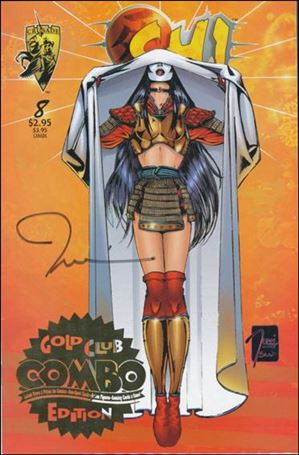 Shi: The Way of the Warrior issue 8-B Combo Gold Club Edition Signed by Billy Tucci 1/50