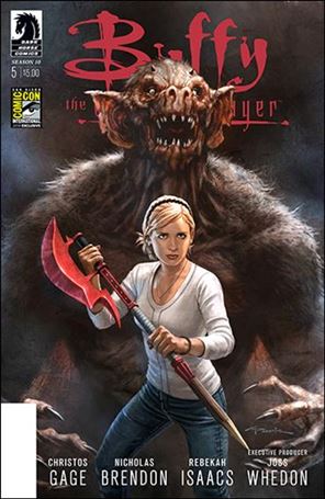 Buffy the Vampire Slayer Season 10 issue 5-C Andy Park San Diego Comic-Con Cover