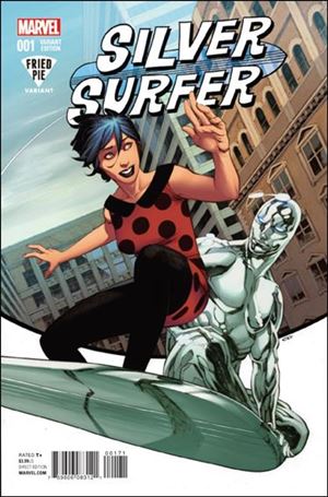 Silver Surfer (2016) issue 1-G Unbagged Chris Stevens Fried Pie Cover