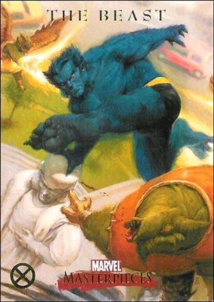 2007 Marvel Masterpieces (X-Men Subset) card X9 The Beast