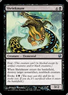Magic the Gathering: Duel Decks: Ajani vs. Nicol Bolas card 54 Shriekmaw