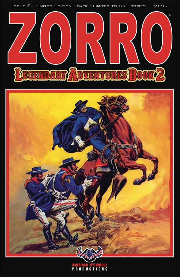 Zorro: Legendary Adventures Book 2 issue 1-B Limited Edition Cover 1/350