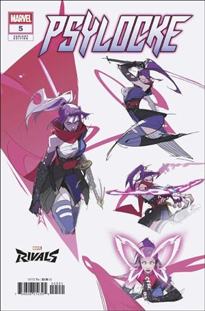 Psylocke (2025) issue 5-D NetEase Games Marvel Rivals Cover
