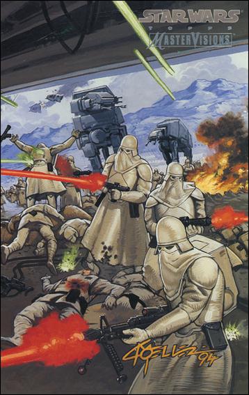 Star Wars MasterVisions (Base Set) card 21 Chris Moeller - Star Wars Galaxy Series 3 Art