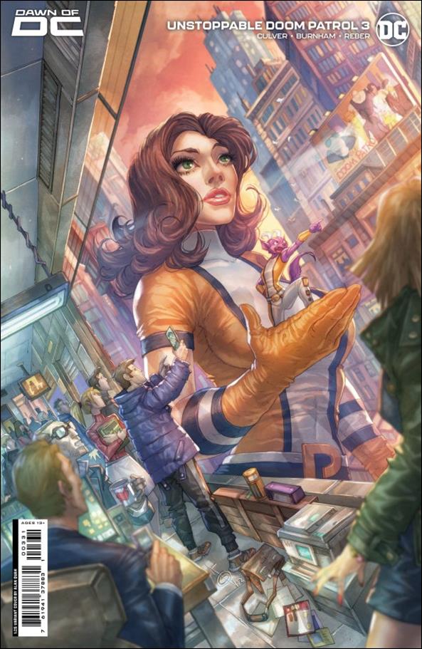 Unstoppable Doom Patrol issue 3-C Alan Quah 1:25 Cardstock Cover