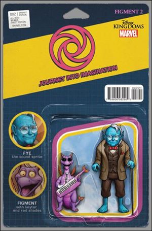 Disney Kingdoms: Figment 2 issue 2-B Action Figure Cover