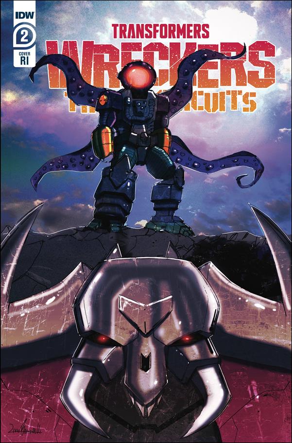 Transformers: Wreckers - Tread & Circuits issue 2-C Livio Ramondelli 1:10 Cover