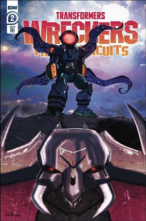 Transformers: Wreckers - Tread & Circuits issue 2-C Livio Ramondelli 1:10 Cover