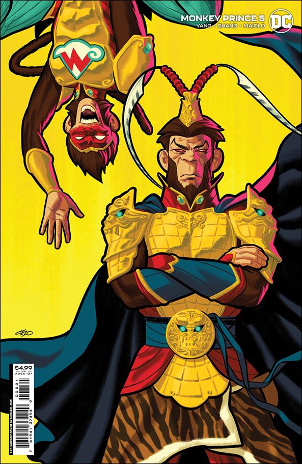Monkey Prince issue 5-C Michael Cho 1:25 Cardstock Cover