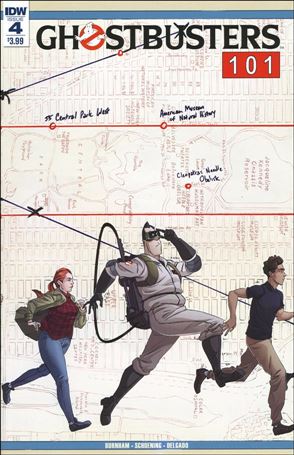 Ghostbusters 101 issue 4 Dan Schoening Connecting Cover