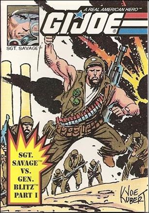 G.I. Joe: Sgt. Savage and the Screaming Eagles Mini-Comics issue Part I Sgt. Savage vs. Gen. Blitz Part I