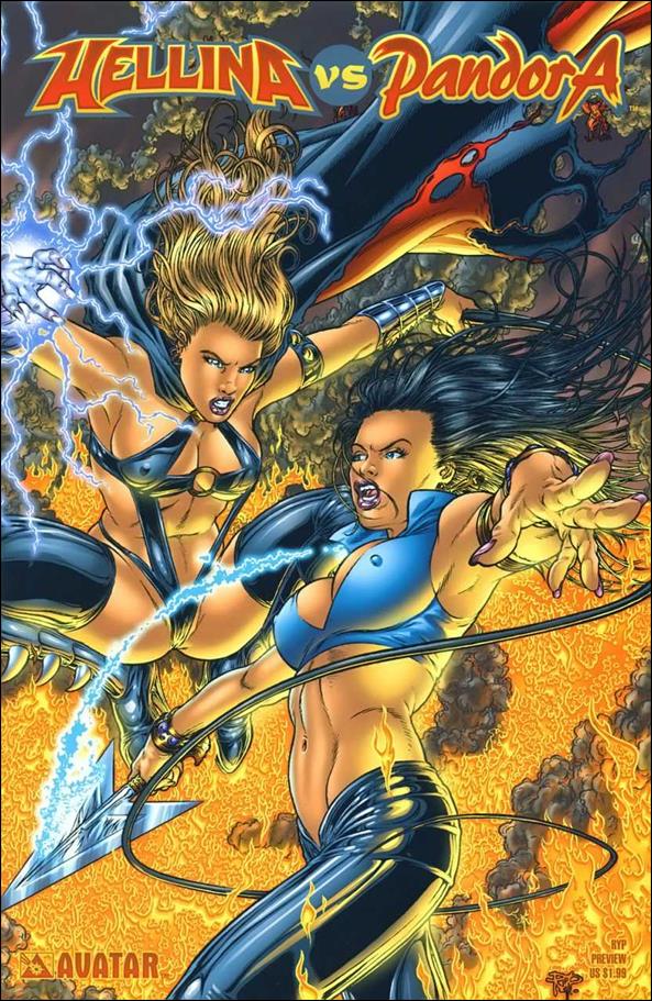 Hellina vs Pandora issue Preview-D Juan Jose Ryp Cover
