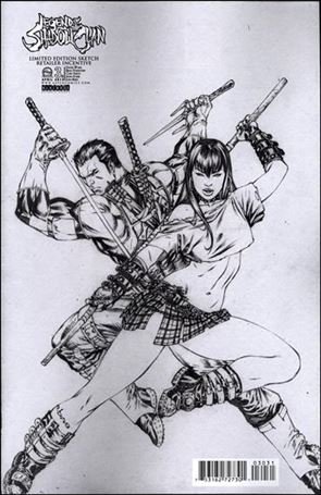 Legend of the Shadow Clan issue 3-C e.Bas 1:xx Sketch Cover