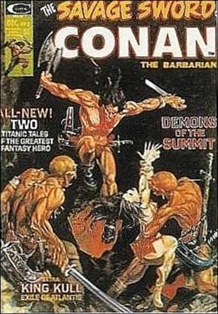 Savage Sword of Conan the Barbarian (Base Set) card 2 Cover Issue #3