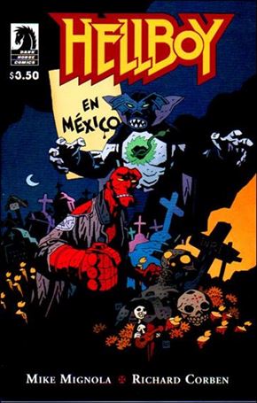 Hellboy in Mexico issue 1-B Mike Mignola Cover