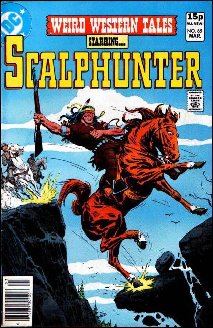 Weird Western Tales (1972) issue 65-B UK Price Cover
