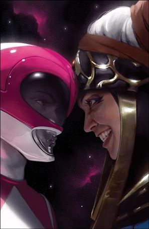 Mighty Morphin Power Rangers: The Return issue 4-D Miguel Mercado Virgin 1:25 Cover