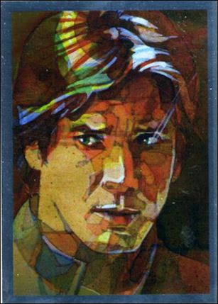 Star Wars Galaxy: Series 7 (Foil Subset) card 12 Han Solo - Silver Foil