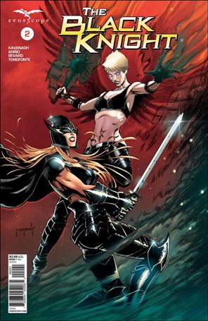 Black Knight (2018) issue 2-B Jason Metcalf Cover
