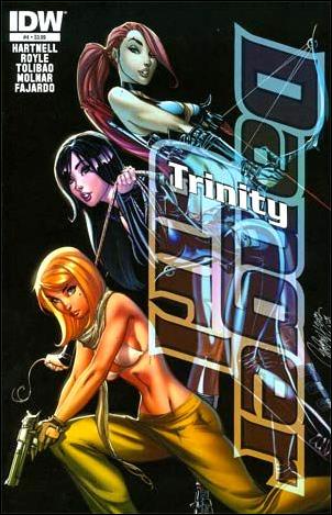 Danger Girl: Trinity issue 4 Standard Cover