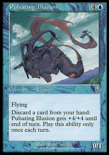 Magic the Gathering: Odyssey (Base Set) card 96 Pulsating Illusion