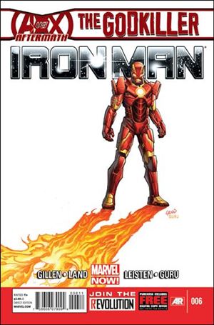 Iron Man (2013) issue 6 Greg Land Cover