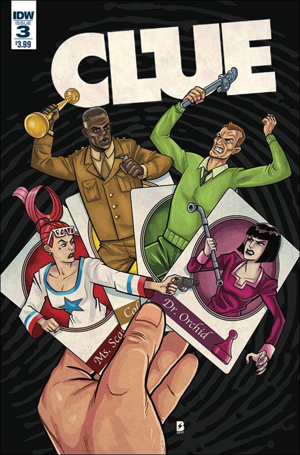 Clue issue 3 Brent Schoonover Cover