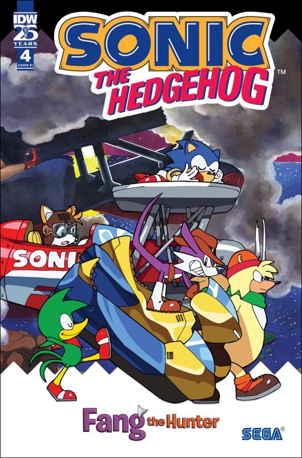 Sonic the Hedgehog: Fang the Hunter issue 4-C Mauro Fonseca 1:10 Cover