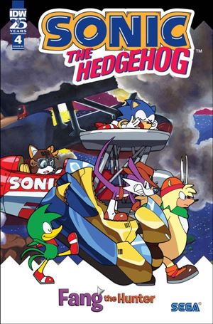 Sonic the Hedgehog: Fang the Hunter issue 4-C Mauro Fonseca 1:10 Cover
