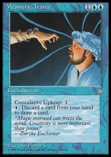 Magic the Gathering: Ice Age (Base Set) card 83 Mesmeric Trance