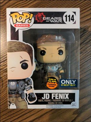 POP! Games figure 114-B JD Fenix (GITD Best buy Exclusive)