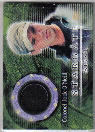 Stargate SG-1 Premiere (Costume Subset) card C1 Colonel Jack O'Neill