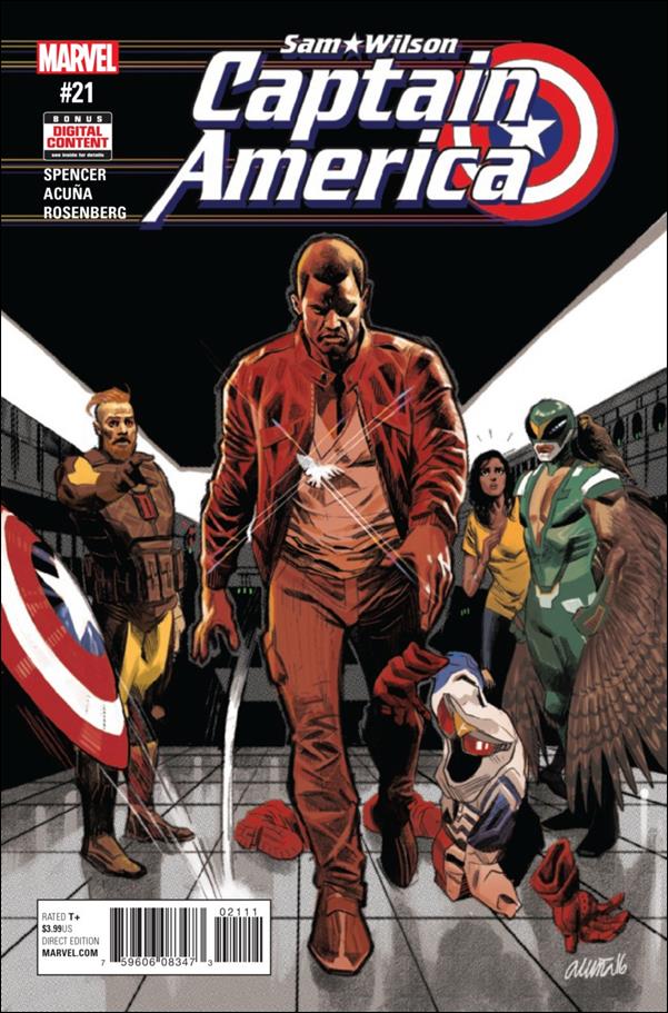 Captain America: Sam Wilson issue 21 Daniel Acuna Cover