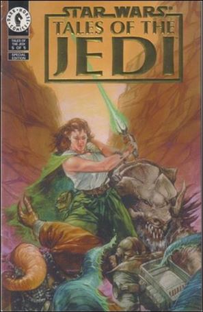 Star Wars: Tales of the Jedi issue 5-B QVC Embossed Gold Foil Cover 1/7500