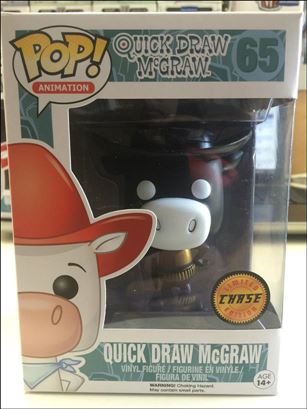 POP! Animation figure 65-C Quick Draw McGraw Brown Chase Edition