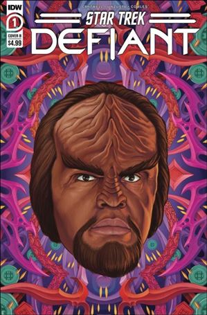 Star Trek: Defiant issue 1-B Malachi Ward Cover