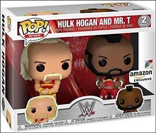 Pop! WWE Multi-Packs figure nn9 Hulk Hogan and Mr.T Amazon Exclusive