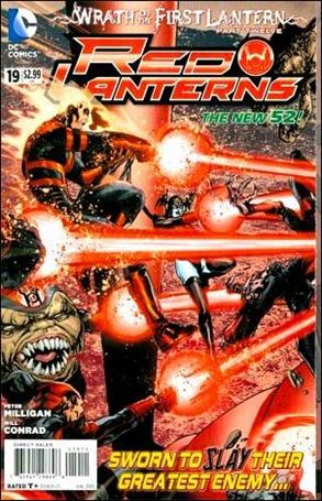 Red Lanterns issue 19 Gatefold Cover
